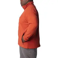 Ζακέτα Fleece Columbia Ανδρική Υπερμεγέθη Fast Trek II FZ Warp Red