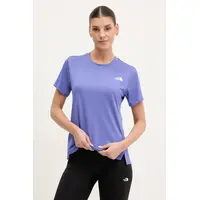 W Flex S/S Tee Reg Indigo Plum Γυναικείο T-Shirt The North Face