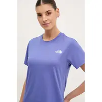 W Flex S/S Tee Reg Indigo Plum Γυναικείο T-Shirt The North Face