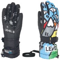 Γάντια Σκι Level Παιδικά Junior Glove PK Rainbow