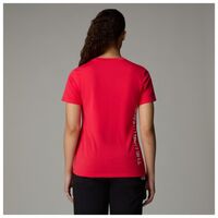 Κοντομάνικο The North Face Γυναικείο Vertical Graphic Tee Hibiscus