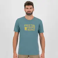Κοντομάνικο Μπλουζάκι Karpos Ανδρικό Crocus T-Shirt North Atlantic