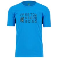 Κοντομάνικο Μπλουζάκι Karpos Ανδρικό Crocus T-Shirt Diva Blue/Midnight
