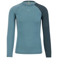 Ισοθερμική Μπλούζα Merino Karpos Ανδρική Dinamico Merino 130 LS North Atlantic/Forest