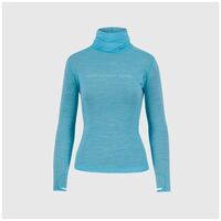 Ισοθερμική Μπλούζα Merino Karpos Γυναικεία Easyfrizz Merino LS Blue Atoll