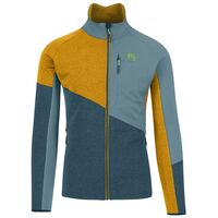 Ζακέτα Fleece Karpos Ανδρική Federa Stargazer/Golden/Smoke