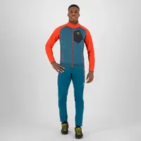 Ζακέτα Fleece Karpos Ανδρική Odle Stargazer/Fiery Red