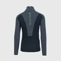 Ζακέτα Fleece Karpos Ανδρική Pizzocco Evo Black/Ombre Blue/Jasmine Green