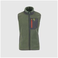 Γιλέκο Fleece Karpos Ανδρική 80s Vest Thyme/Black Sand