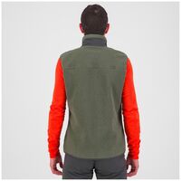 Γιλέκο Fleece Karpos Ανδρική 80s Vest Thyme/Black Sand