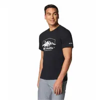 Κοντομάνικο Columbia Ανδρικό Path Lake™ Graphic Tee II Black/Brush With Nature
