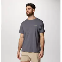 Κοντομάνικο Columbia Ανδρικό PFG Uncharted™ Graphic Tee Shark Heather/PFG Swamp Shack