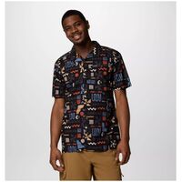 Πουκάμισο Columbia Ανδρικό Pine Canyon™ Short Sleeve Black Outer Bounds