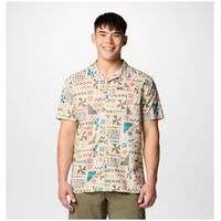 Πουκάμισο Columbia Ανδρικό Pine Canyon™ Short Sleeve Dark Stone Outer Bounds