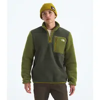 Μπλούζα Fleece The North Face Ανδρική Yumiori 1/4 Zip New Taupe Green/Woodland Green/Deep Dijon
