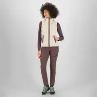 Αμάνικο Fleece Karpos Γυναικείο Moiazza Retro Hoodie W Vest Oat/Huckleberry