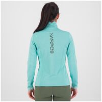 Μπλούζα Fleece Karpos Γυναικεία Pizzocco 1/2 Zip Aqua Sky