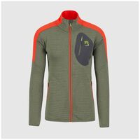 Ζακέτα Fleece Karpos Ανδρική Puez Thyme/Spicy Orange