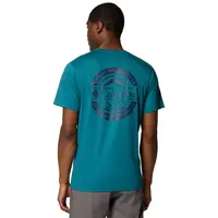 Κοντομάνικο Columbia Ανδρικό Rapid Ridge&trade; Back Graphic Tee II River Blue/Button Badge