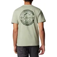 Κοντομάνικο Columbia Ανδρικό Rapid Ridge&trade; Back Graphic Tee II Safari/Button Badge