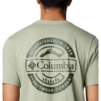Κοντομάνικο Columbia Ανδρικό Rapid Ridge&trade; Back Graphic Tee II Safari/Button Badge