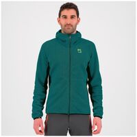 Ζακέτα Fleece Karpos Ανδρική Rocchetta Hoodie Balsam/Forest