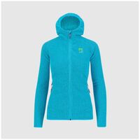 Ζακέτα Fleece Karpos Γυναικεία Rocchetta Hoodie Blue Atoll