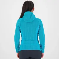 Ζακέτα Fleece Karpos Γυναικεία Rocchetta Hoodie Blue Atoll