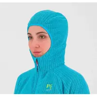 Ζακέτα Fleece Karpos Γυναικεία Rocchetta Hoodie Blue Atoll