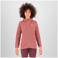 Ζακέτα Fleece Karpos Γυναικεία Rocchetta Hoodie Deco Rose