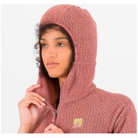 Ζακέτα Fleece Karpos Γυναικεία Rocchetta Hoodie Deco Rose