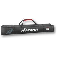 Θήκη Για Πέδιλα Σκι Nordica Single Ski Bag (Eco Fabric) Black/White/Red