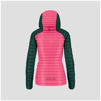 Πουπουλένιο Μπουφάν Karpos Γυναικείο Alagna Down Fundango Pink/Jungle Green