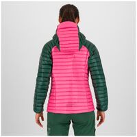 Πουπουλένιο Μπουφάν Karpos Γυναικείο Alagna Down Fundango Pink/Jungle Green