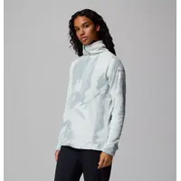 Μπλούζα Fleece Columbia Γυναικεία Glacial IV Print 1/2 Zip Crushed Blue/Snowflight Tonal