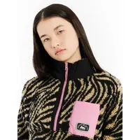 Μπλούζα Fleece Protest Παιδική PrtDenica JR 1/4 Zip Active Top Bamboo Beige