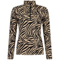 Μπλούζα Fleece Protest Γυναικεία PrtEsher 1/4 Zip Active Top Bamboo Beige