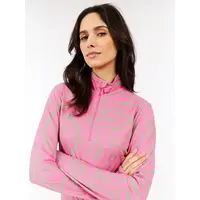 Μπλούζα Fleece Protest Γυναικεία PrtEsher 1/4 Zip Active Top Foxy Pink