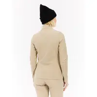 Μπλούζα Fleece Protest Γυναικεία PrtRemutez 1/4 Zip Active Top Bamboo Beige