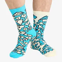 Κάλτσες Y&Y Unisex Rock Socks Spray Wall Blue