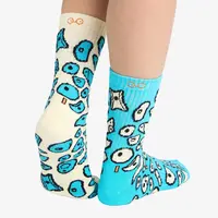 Κάλτσες Y&Y Unisex Rock Socks Spray Wall Blue