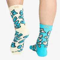 Κάλτσες Y&Y Unisex Rock Socks Spray Wall Blue