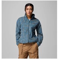 Ζακέτα Fleece Columbia Γυναικεία Benton Springs Printed Everblue Flowfalls