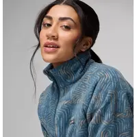 Ζακέτα Fleece Columbia Γυναικεία Benton Springs Printed Everblue Flowfalls