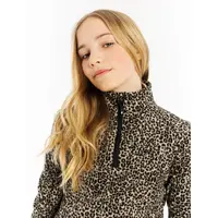 Μπλούζα Fleece Protest Παιδική PrtRemissy JR 1/4 Zip Active Top True Black