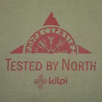 Κοντομάνικη Μπλούζα Kilpi Ανδρική Colonet-M Khaki