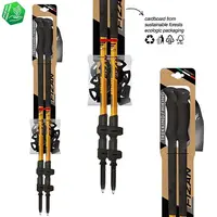 Τηλεσκοπικά Μπατόν Πεζοπορίας (Ζεύγος) Fizan Elbrus Orange