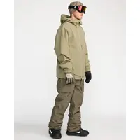 Σαλοπέτα Snowboard Volcom Ανδρική Roan Bib Overall Military