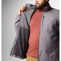 Μπουφάν Softshell Columbia Ανδρικό Ascender&trade; City Grey - Υπερμεγέθη