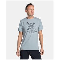 Κοντομάνικη Μπλούζα Kilpi Ανδρική Skully-M Light Grey